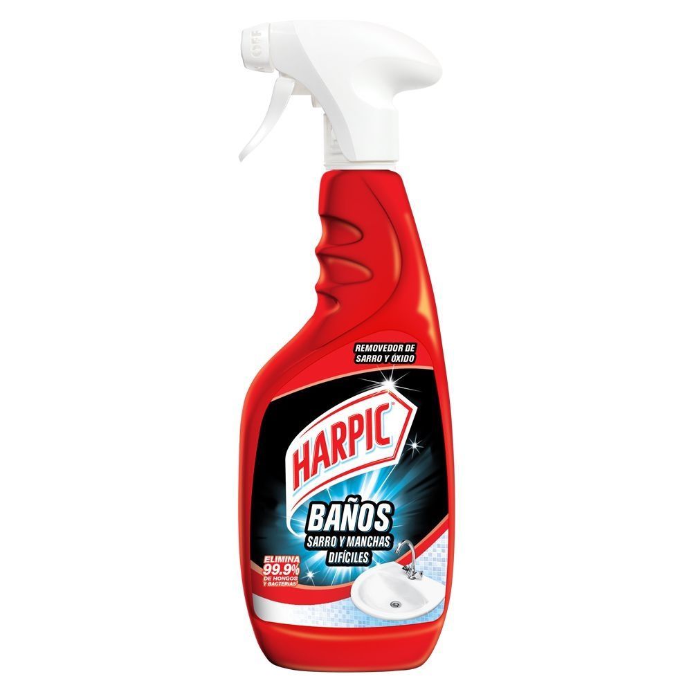 HARPIC LIMP. BANO SARRO Y MANCHAS GAT. x495cc