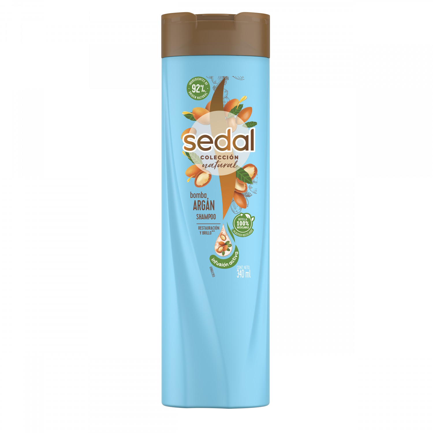 SEDAL SH/ BOMBA ARGAN X340ML