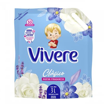 VIVERE SUAV. CLASICO EXP FLORAL D/P X3LT
