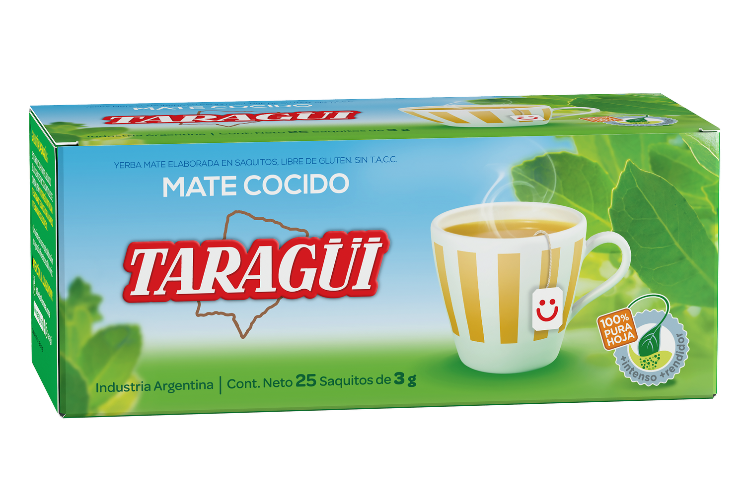 TARAGUI MATE COCIDO x25x3gr