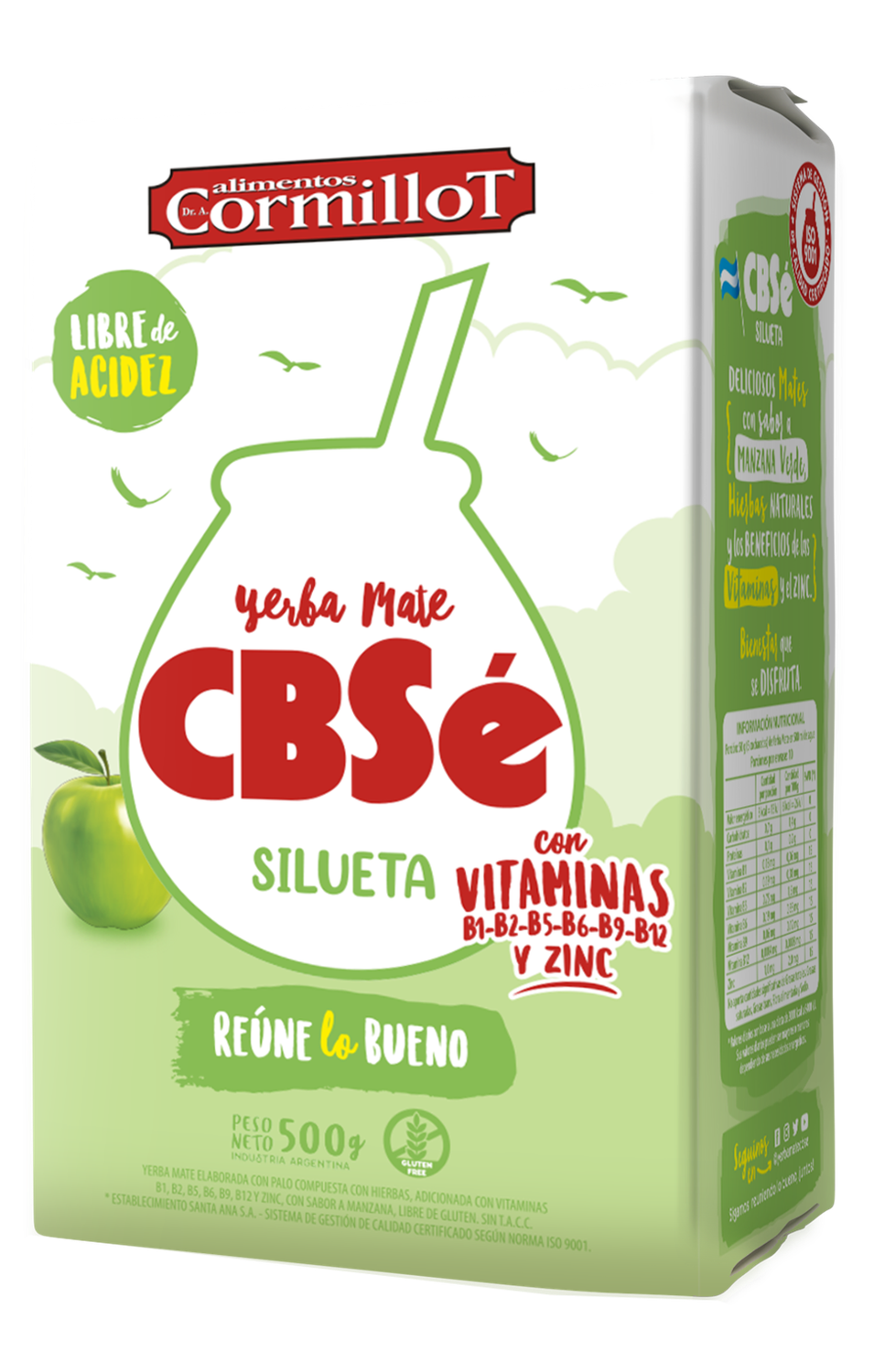 YERBA CBSE SILUETA x500gr