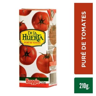 PURE DE TOMATE LA HUERTA X210gr