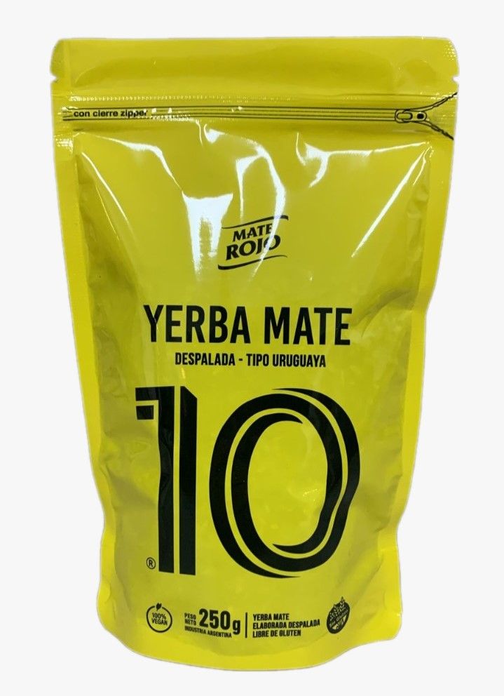 YERBA MATE 10 DESPALADA D/P x250gr