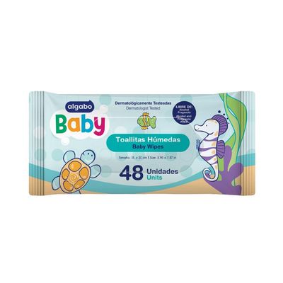 ALGABO BABY TOALLITAS HUMEDAS x48und