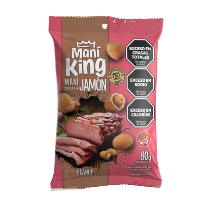 MANI KING JAPONES SABOR JAMON x80grs
