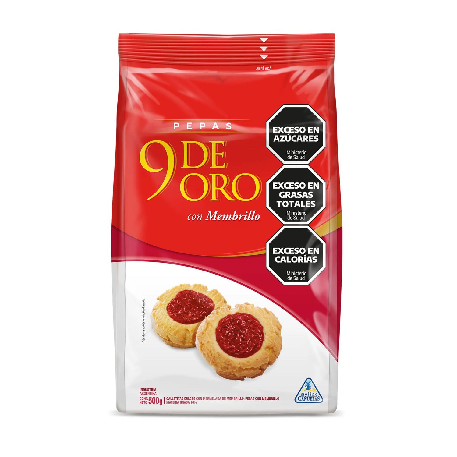 9 DE ORO PEPAS x350gr