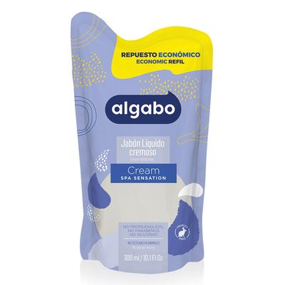 ALGABO JABON LIQUIDO CREAM D/P x300cc