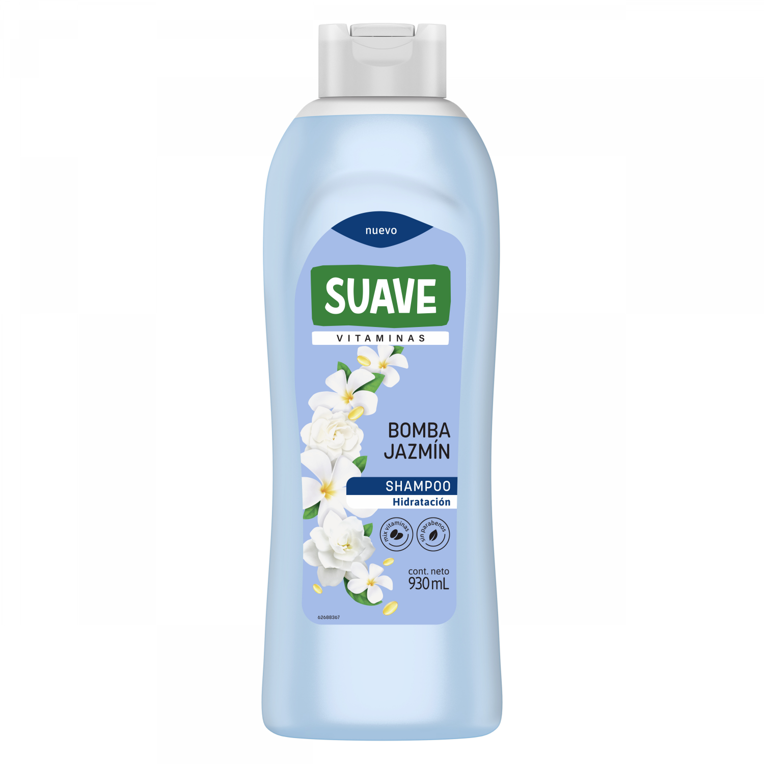 SUAVE SH/ BOMBA JAZMIN X930ML