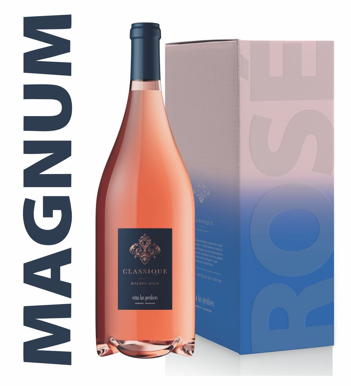 LAS PERDICES ROSE CLASSIQUE MAGNUM x1500cc