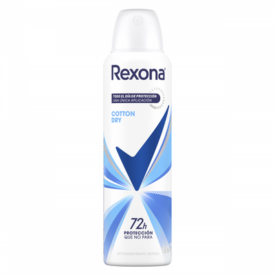 REXONA DES/AER F/ ANT/T COTTON X89G
