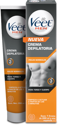 VEET CREMA DEPI. CORPORAL MEN x200CC