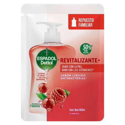 ESPADOL JABON LIQ. REVITALIZANTE D/P x500cc