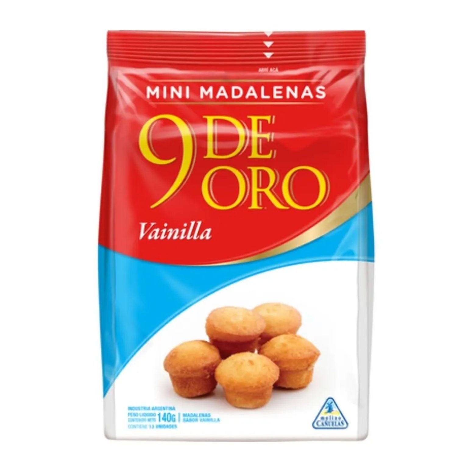 MADALENAS 9 DE ORO VAINILLA x200gr