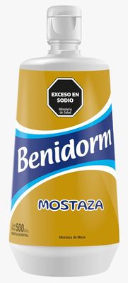 BENIDORM POMO MOSTAZA X500GR
