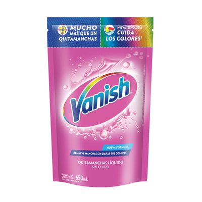 VANISH QUITAMANCHA LIQ. ROSA D/P x650cc