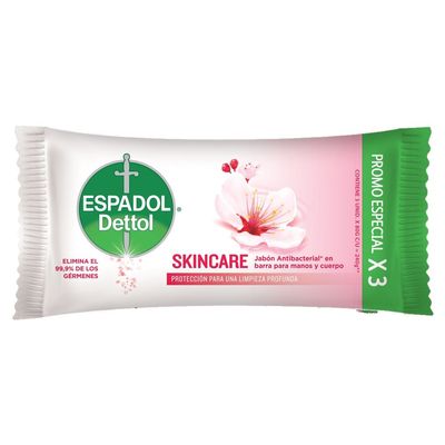 ESPADOL JABON EN BARRA SKINCARE x3x80grs