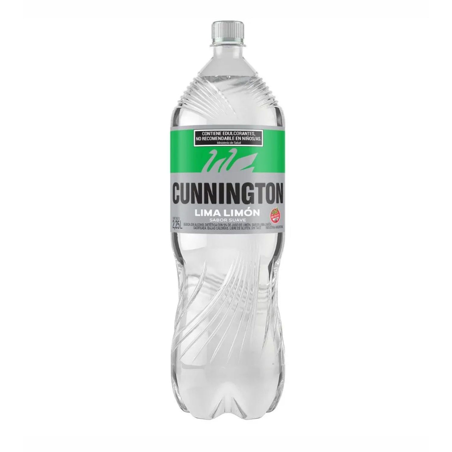 CUNNINGTON GASEOSA LIMA LIMON SUAVE X2,25lt