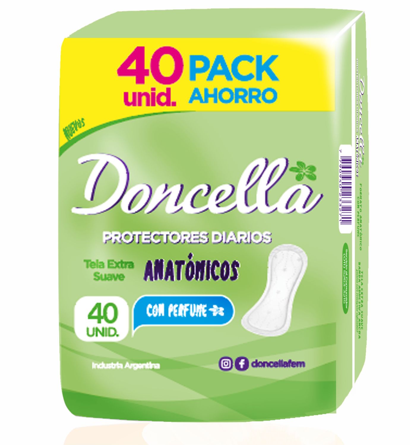 DONCELLA PROT. DIARIOS ANATOMICO C/DES x40und