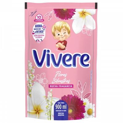 VIVERE SUAV. FLORES SILVESTRES D/P X900ML