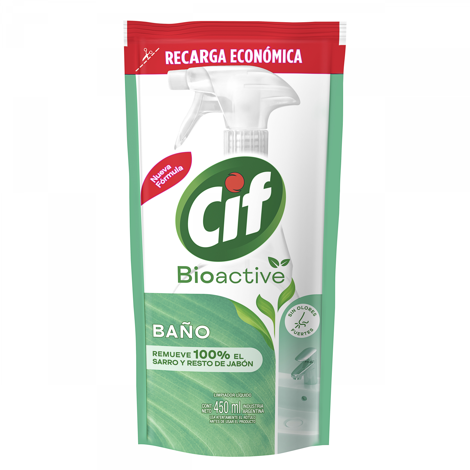 CIF BANO BIOACTIVE D/P X450ML