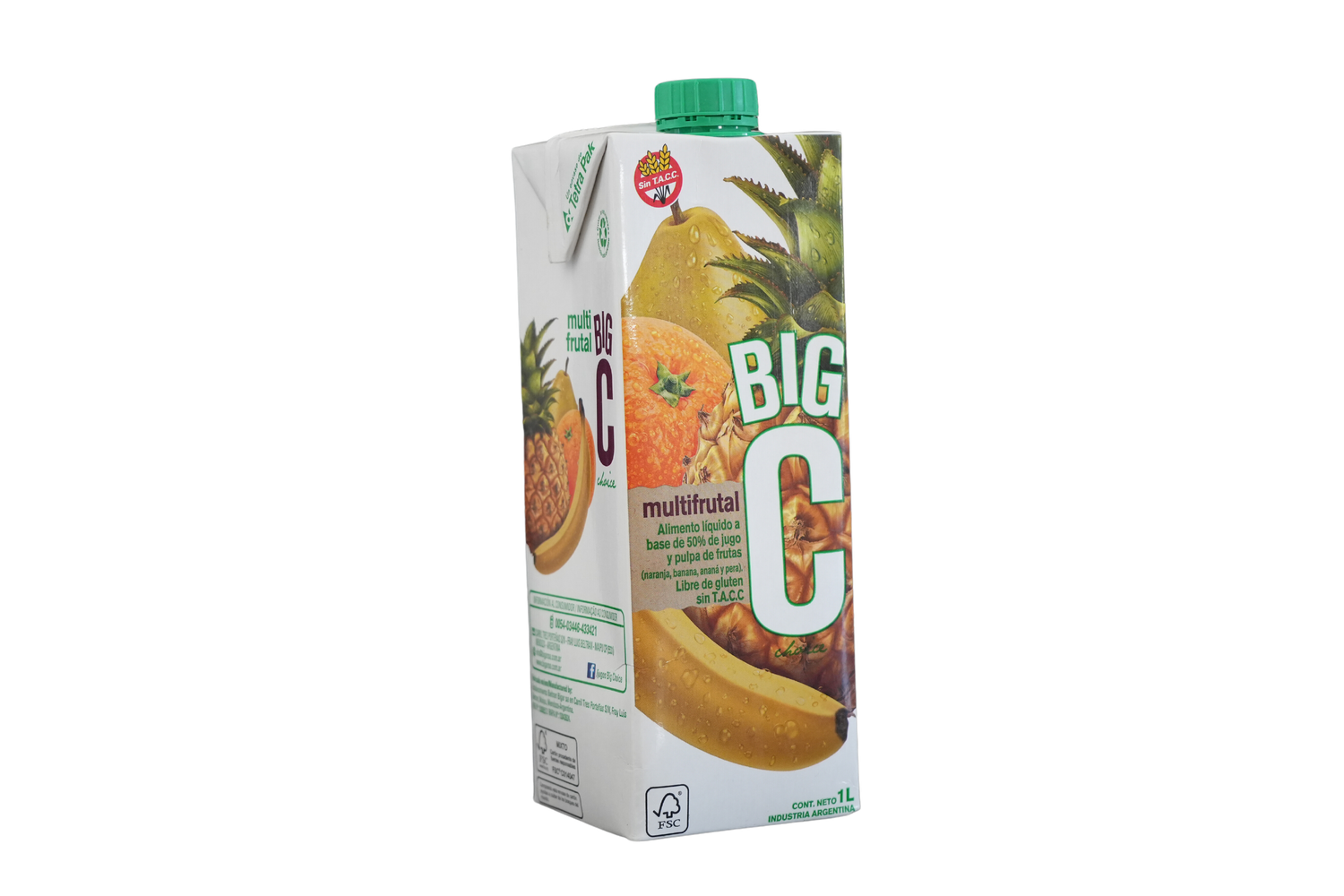BIG CHOICE JUGO DE FRUTAS MULTIFRUTAL X1000cc