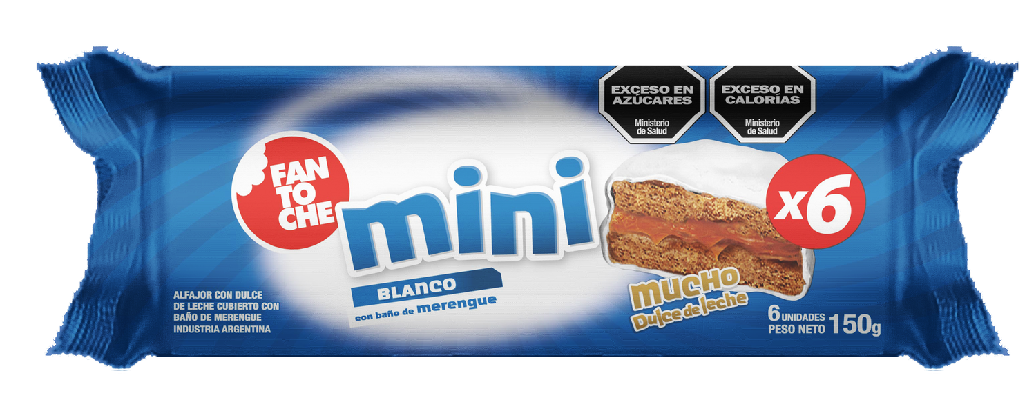 FANTOCHE MINIALFAJOR LECHE 6x150grs