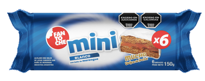 FANTOCHE MINIALFAJOR LECHE 6x150grs