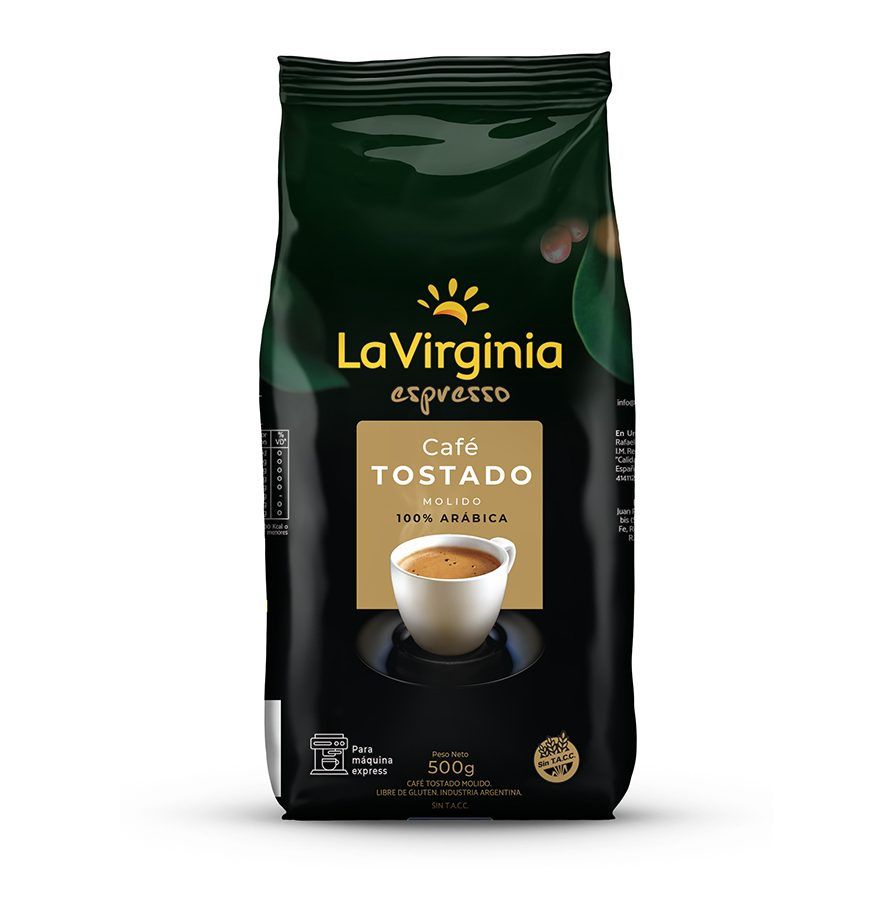 LA VIRGINIA CAFE MOL TOSTADO X500G