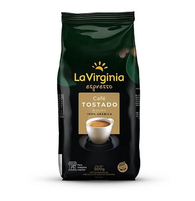 LA VIRGINIA CAFE MOL TOSTADO X500G