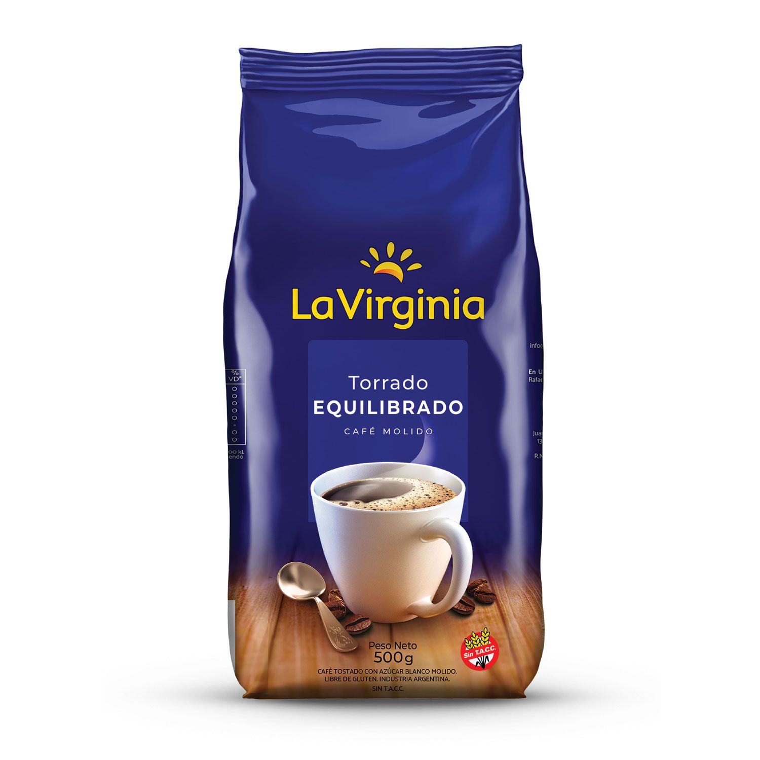 LA VIRGINIA CAFE MOL TOR EQUIL X500G
