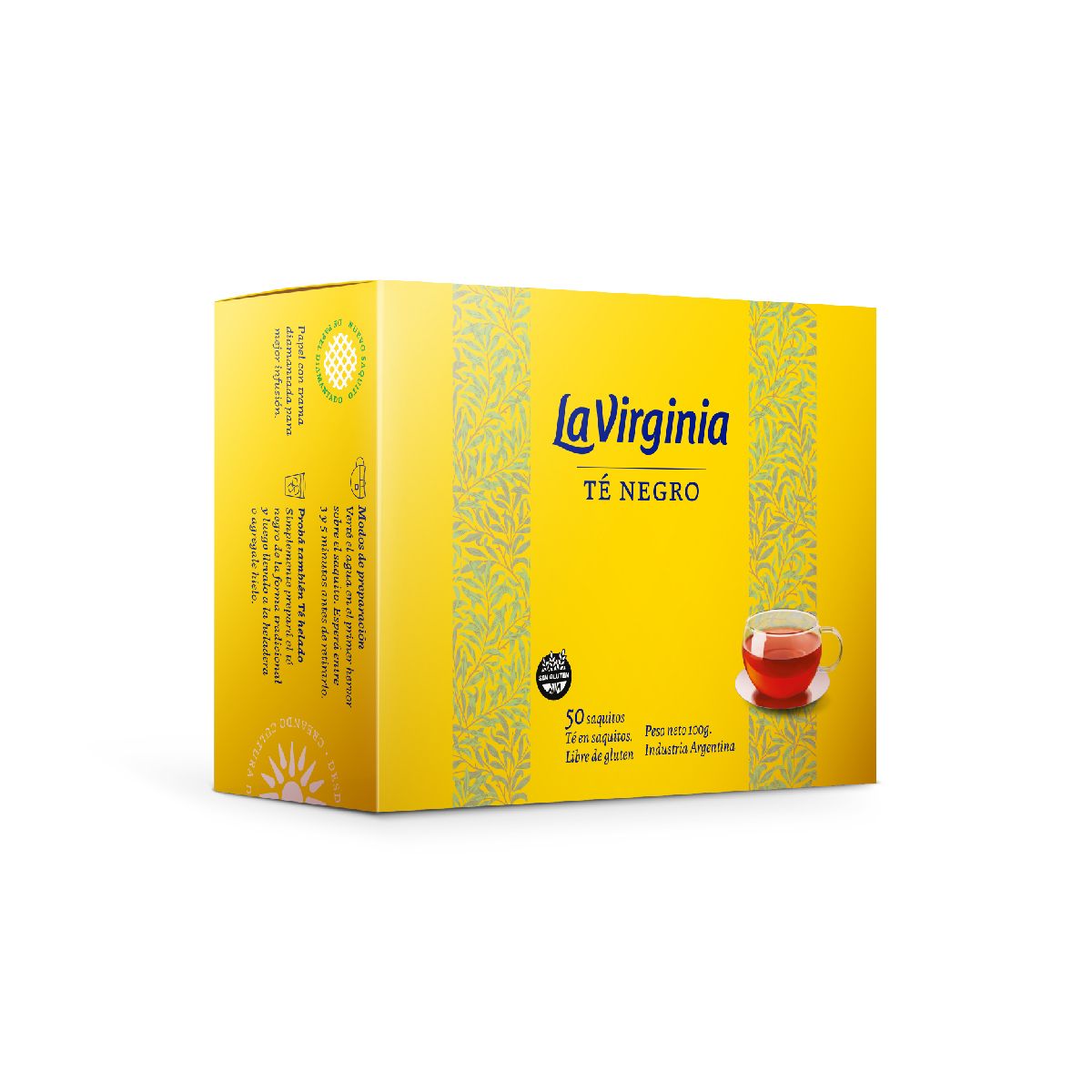 LA VIRGINIA TE COMUN NAT INT 50X2G