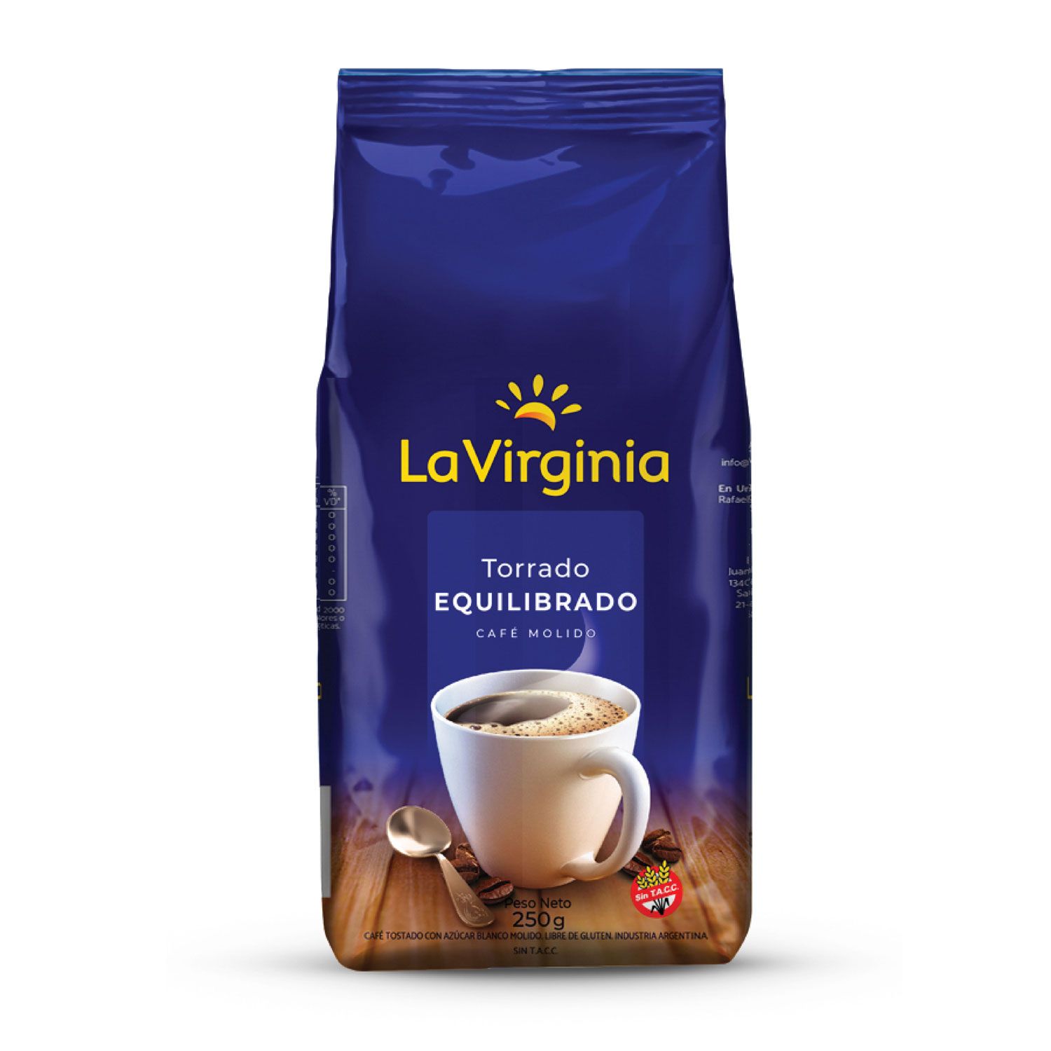 LA VIRGINIA CAFE MOL TOR EQUIL X250G