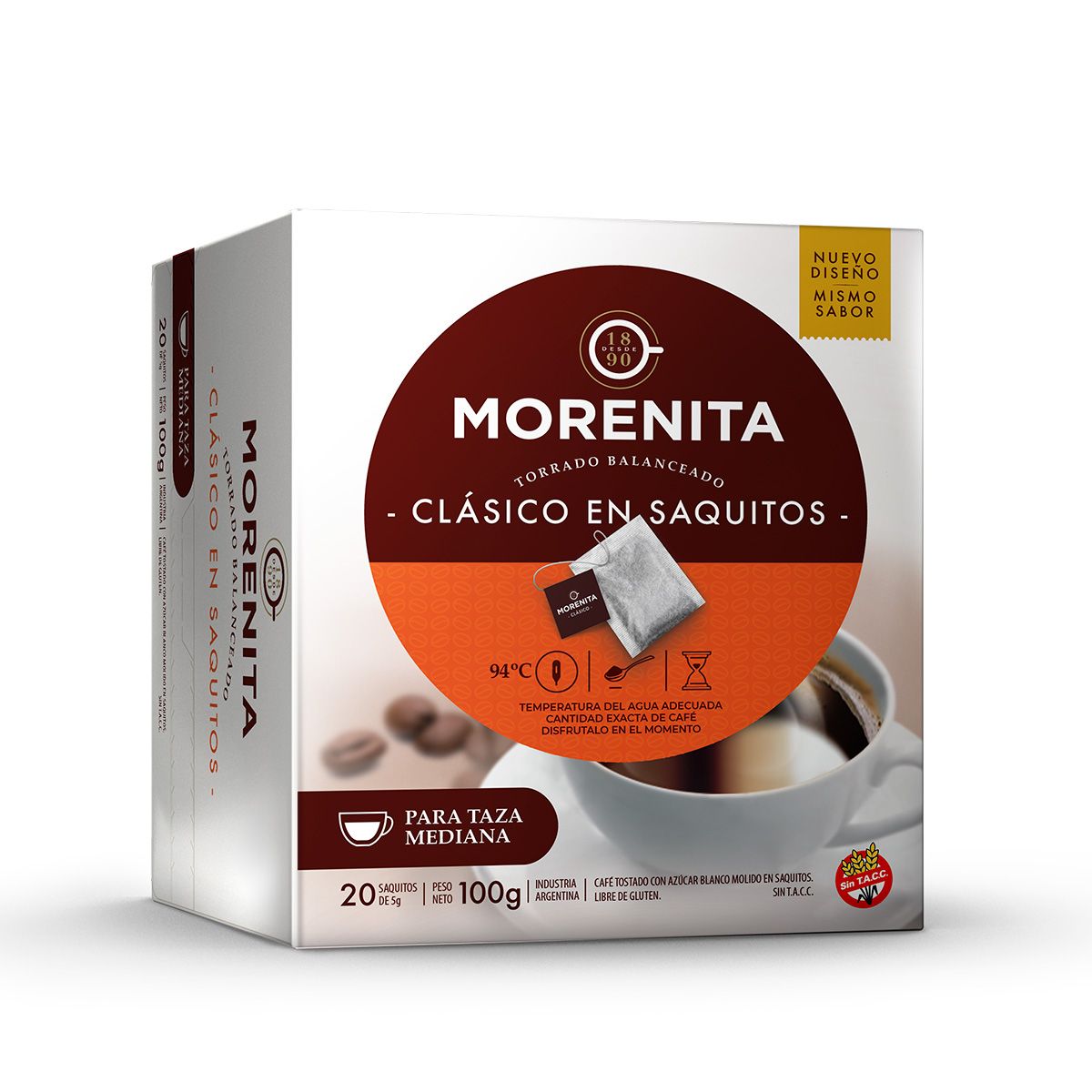 LA MORENITA CAFE SAQ M INTENSO 20X5G
