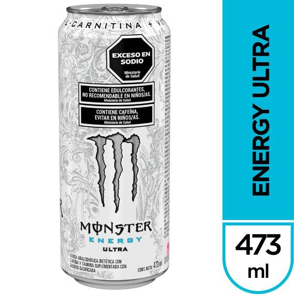 MONSTER ENERGY ULTRA S/A 473cc