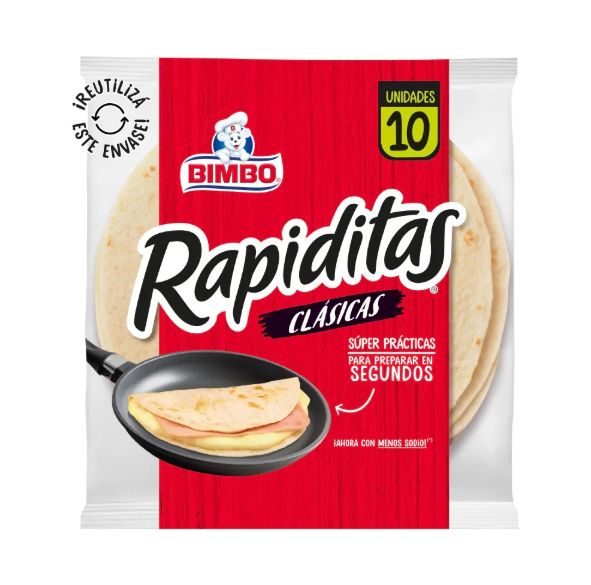 BIMBO RAPIDITAS CLASICAS 275gr