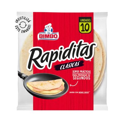 BIMBO RAPIDITAS CLASICAS 275gr