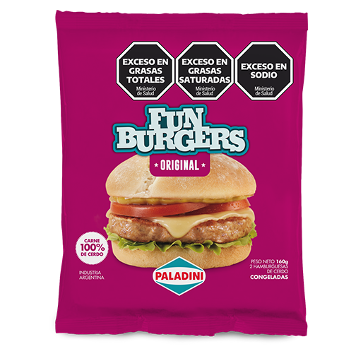PALADINI FUNBURGUER ORIGINAL 160gr