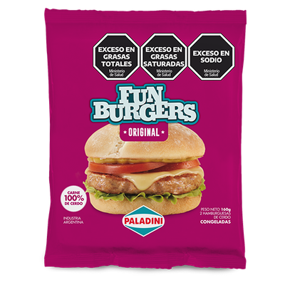 PALADINI FUNBURGUER ORIGINAL 160gr