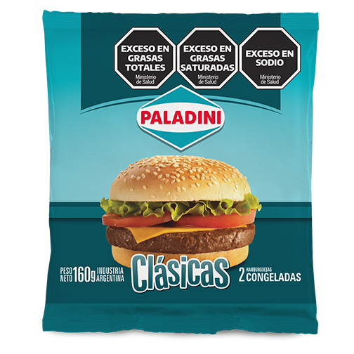 PALADINI HAMBURGUESAS CLASICAS PAQ. 160gr
