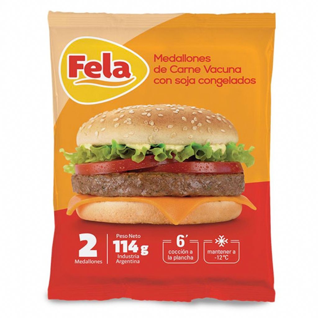 FELA MEDALLON DE CARNE PAQ. 114gr