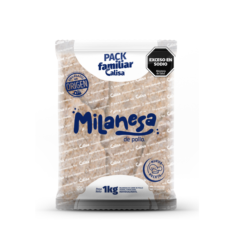 CALISA MILANESA POLLO 1kg