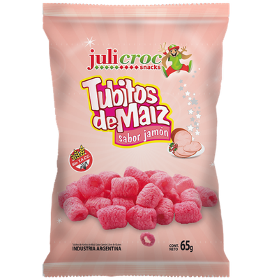 JULICROC TUBITOS DE MAIZ JAMON 65gr