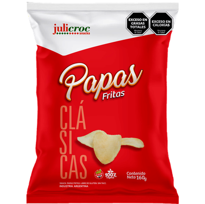JULICROC PAPAS FRITAS 160gr