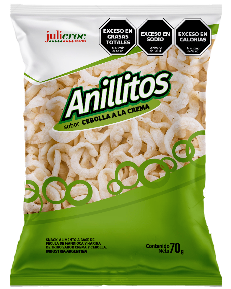 JULICROC ANILLITOS CEBOLLAS 70gr