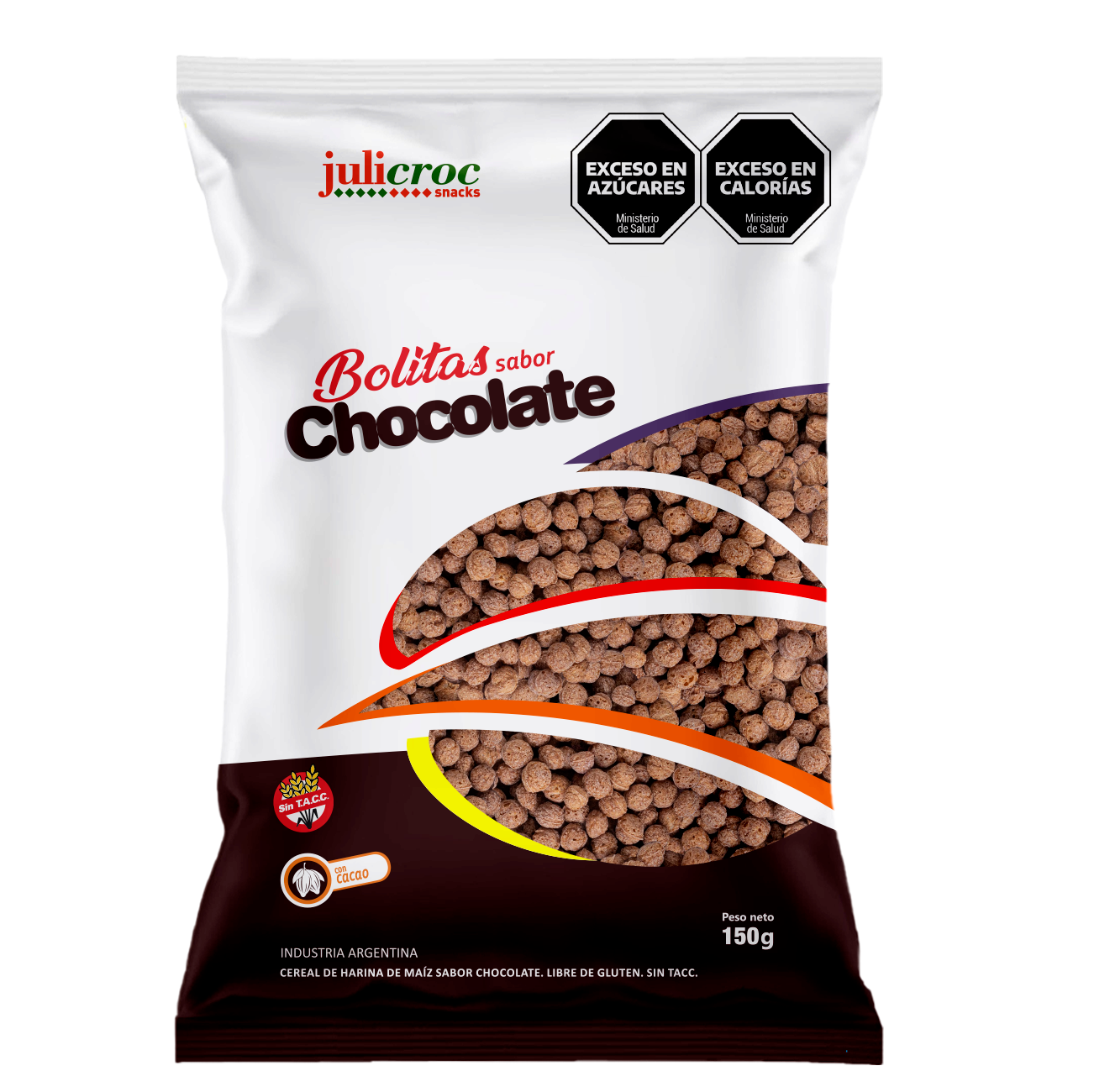 JULICROC CEREALES BOLITAS CHOCOLATE 150gr