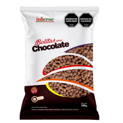 JULICROC CEREALES BOLITAS CHOCOLATE 150gr