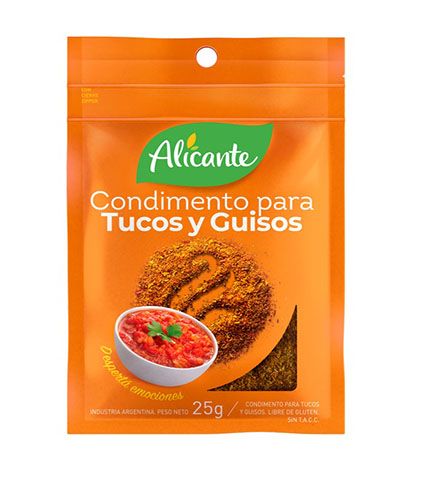 ALICANTE CONDIMENTO  P/TUCO/G 25G.
