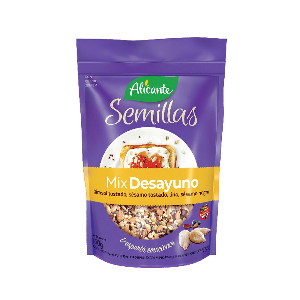 ALICANTE MIX SEMILLAS DESAYUNO 150G