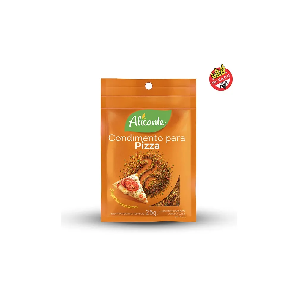 ALICANTE CONDIMENTO P/PIZZA 25G