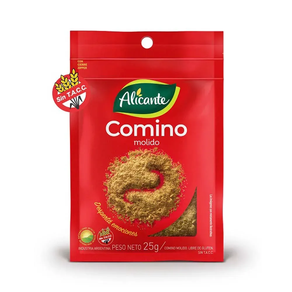 ALICANTE COMINO MOLIDO 25G